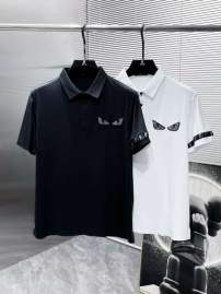 Picture of Fendi Polo Shirts Short _SKUFendiM-3XL12yn5828200
